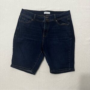 Lane Bryant Dark Blue Jean Shorts